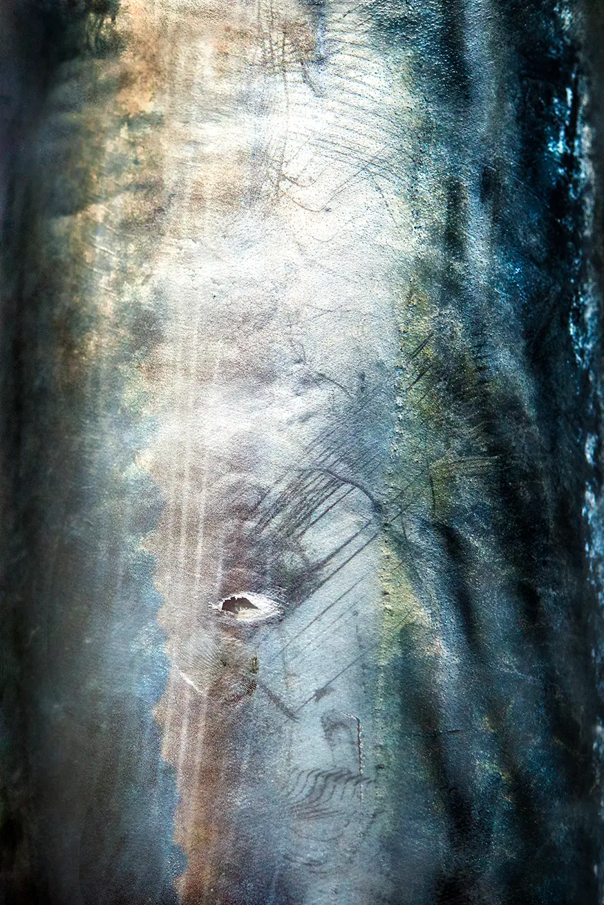 Jennifer Bannert, Afterglow (3), UV-Print on Aluminum, 2019, 150 × 100 cm