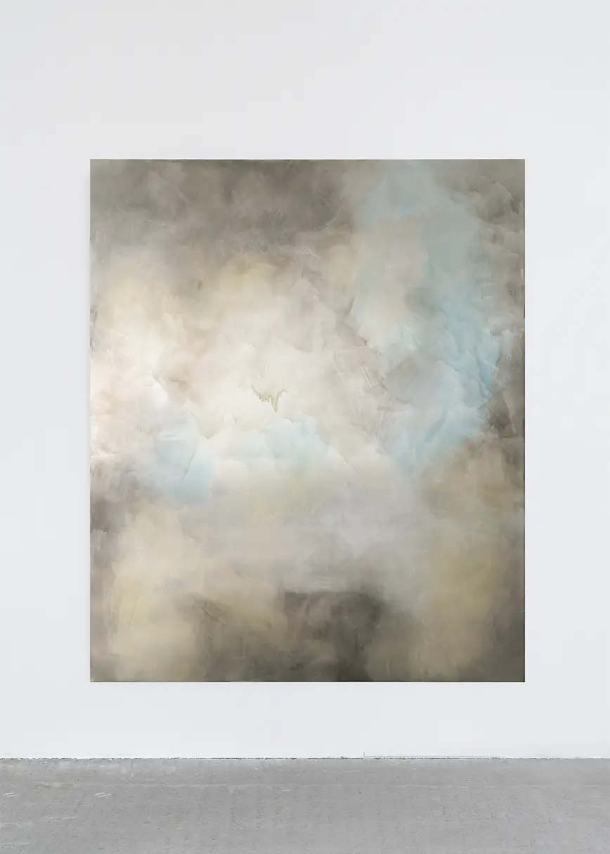 Jennifer Banner, Untitled, Oil on Aluminum, 2021, 180 × 150 cm