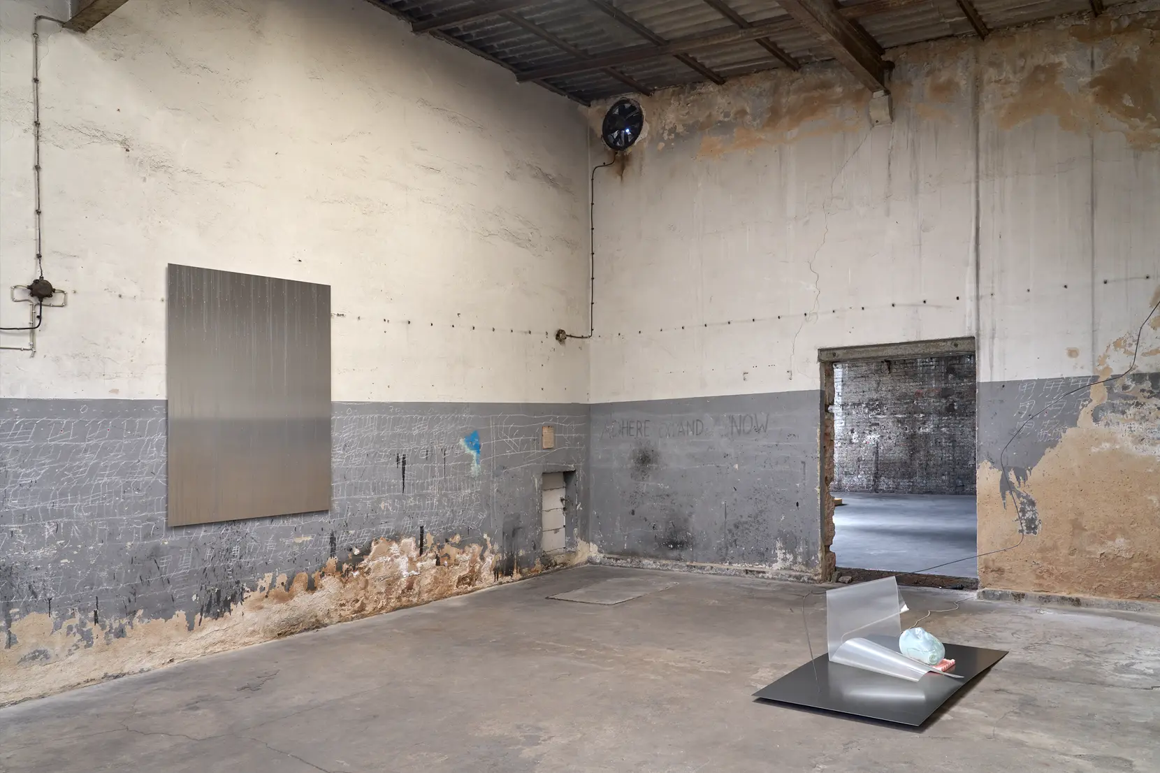 Jennifer Bannert - Exhibition view, Alte Schmelze, Frankfurt am Main, 2023 (Installation: Ulrike Markus)